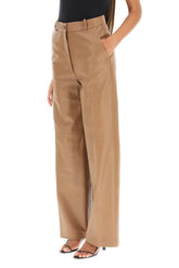 'NORO' NAPPA LEATHER TROUSERS